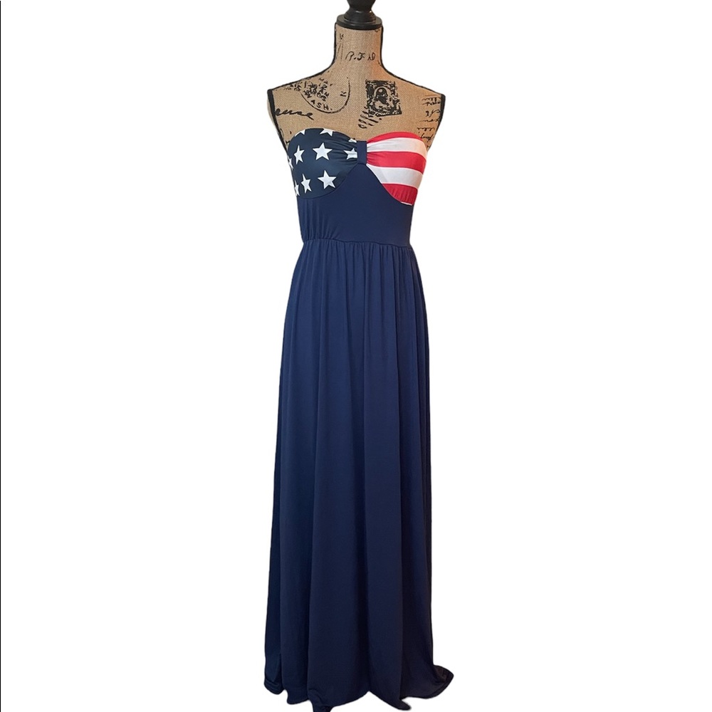 🇺🇸Stars & stripes maxi Dress🇺🇸